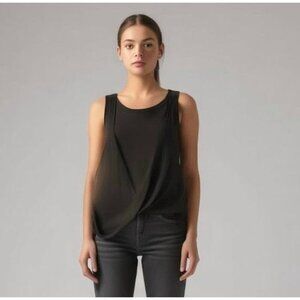 Simply Vera Vera Wang Chiffon Draped Top